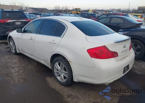 2010 Infiniti G37X from USA, damaged, VIN JN1CV6AR1AM253761